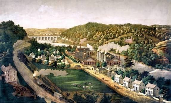 Europeans colonizing the Patapsco River