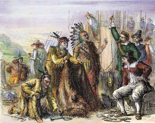 Europeans came in and colonized Patapsco and took it away from the natives.