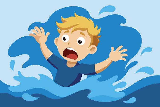 Splashing around in the water attracts sharks
