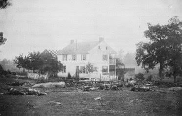 George's farm during the Civil War in Gettysburg