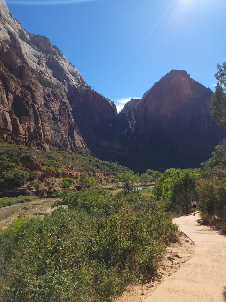 The beauty of the bottom of the trail.