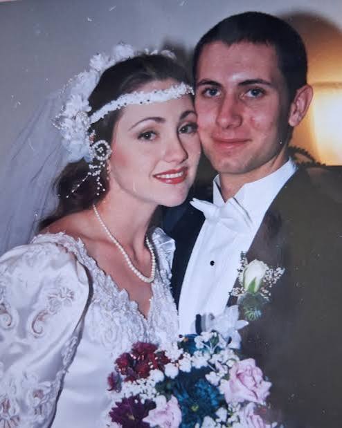 Bernadette and David Vander Meer during their marriage.