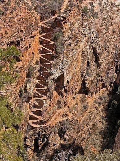 Walter's Wiggles is an extremely hard portion of the trail.